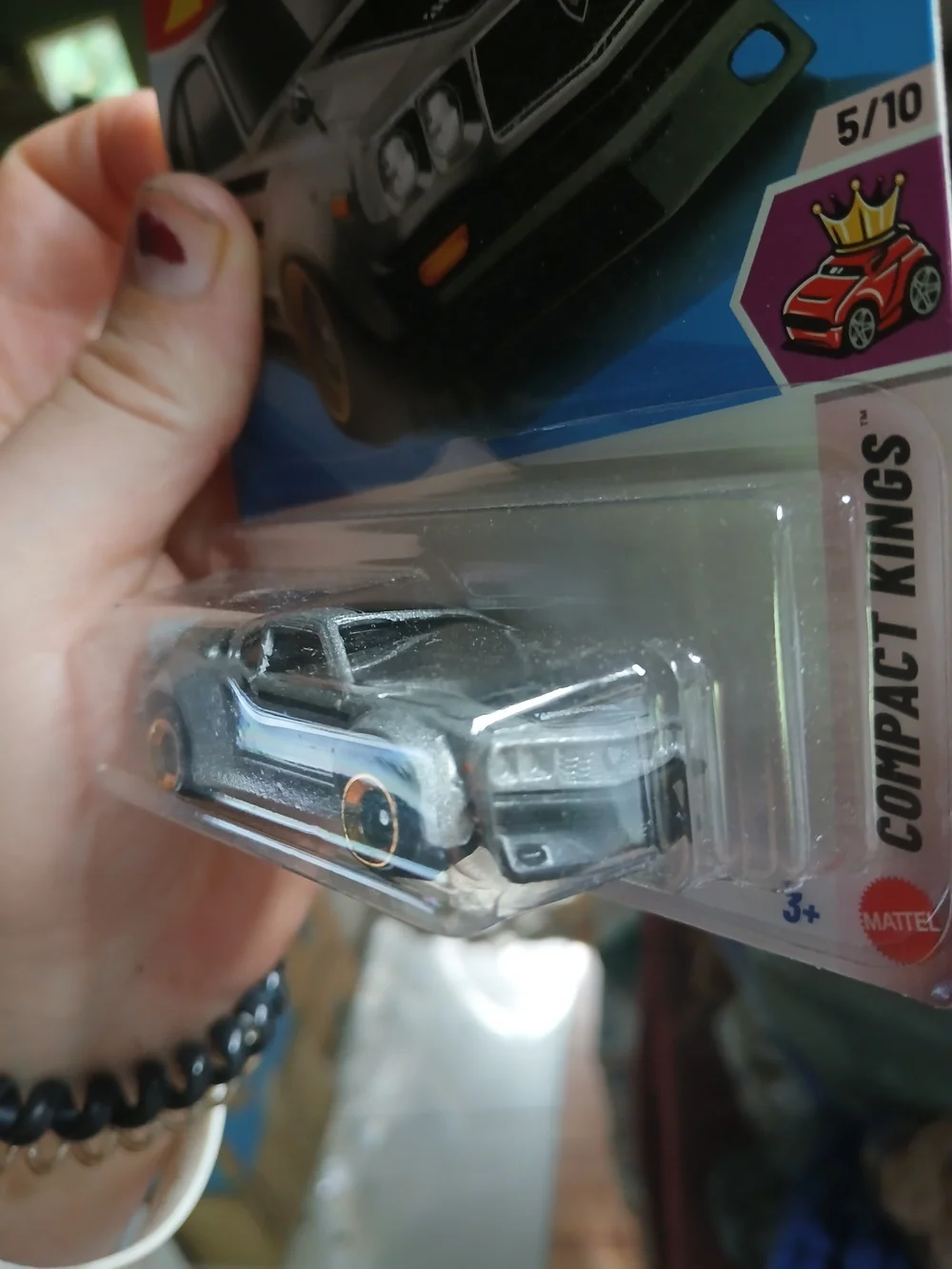 silver Hot Wheels Mazda RX-3 from the HW Compact Kings series